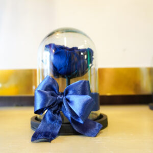ROSA ETERNA AZUL PEQUEÑA
